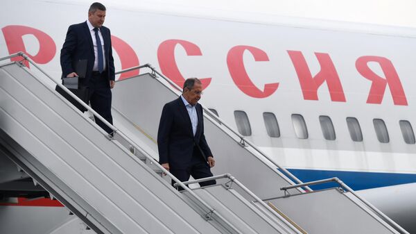 拉夫罗夫抵达乍得进行访问 - 俄罗斯卫星通讯社