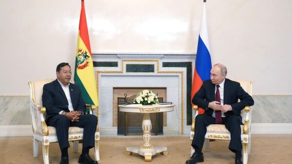 普京：莫斯科歡迎玻利維亞領導人對俄政策的連續性 - 俄羅斯衛星通訊社