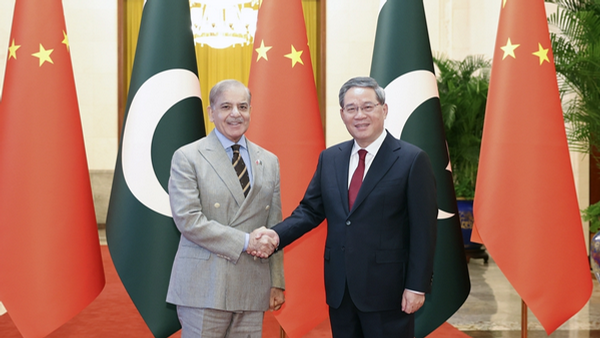 李强同巴基斯坦总理夏巴兹会谈 - 俄罗斯卫星通讯社