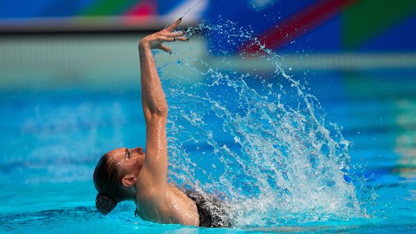 俄花樣游泳運動員在喀山金磚國家運動會上為俄羅斯贏得兩枚金牌 - 俄羅斯衛星通訊社
