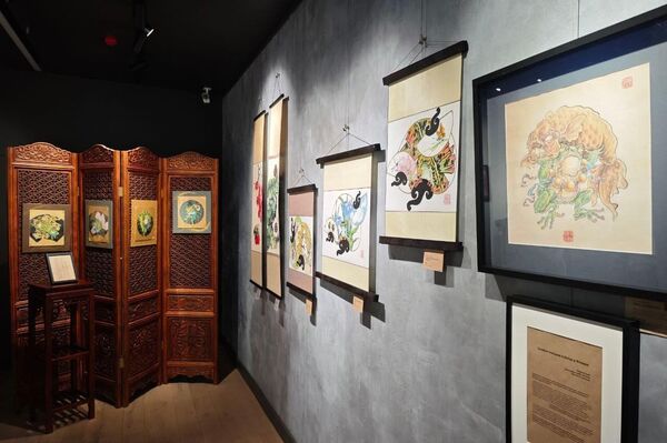 中国书画作品在莫斯科展出 - 俄罗斯卫星通讯社