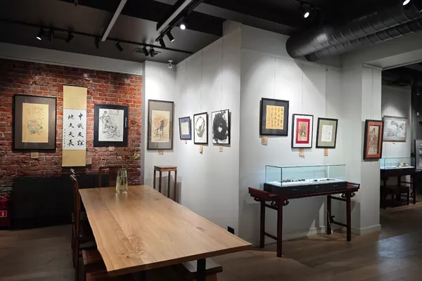 中國書畫作品在莫斯科展出 中國書畫作品在莫斯科展出 - 俄羅斯衛星通訊社