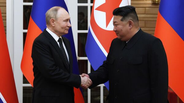 普京訪問朝鮮 - 俄羅斯衛星通訊社