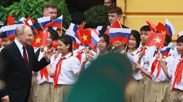 普京总统对越南的访问 - 俄罗斯卫星通讯社