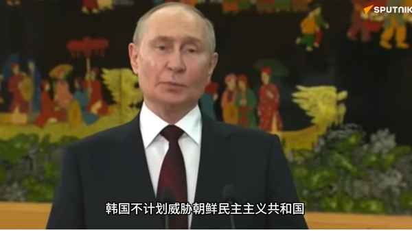 普京在越南回答俄朝合作 - 俄罗斯卫星通讯社