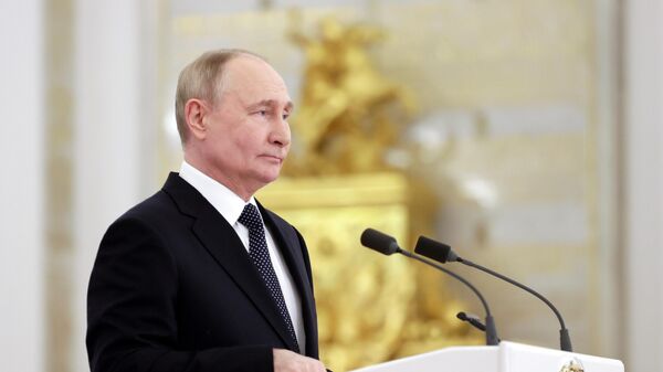 俄罗斯总统弗拉基米尔·普京 - 俄罗斯卫星通讯社