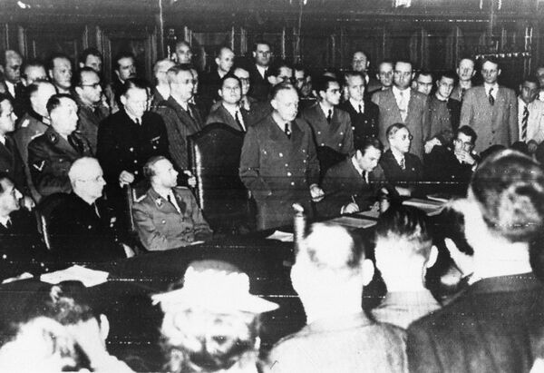 1941年6月22日，当时的德国外交部长约阿希姆·冯·里宾特洛甫在柏林的外交部宣布德国正与俄罗斯交战。 - 俄罗斯卫星通讯社