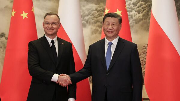 习近平在北京同波兰总统杜达举行会谈 - 俄罗斯卫星通讯社