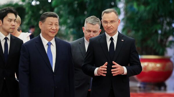 习近平在北京同波兰总统杜达举行会谈 - 俄罗斯卫星通讯社