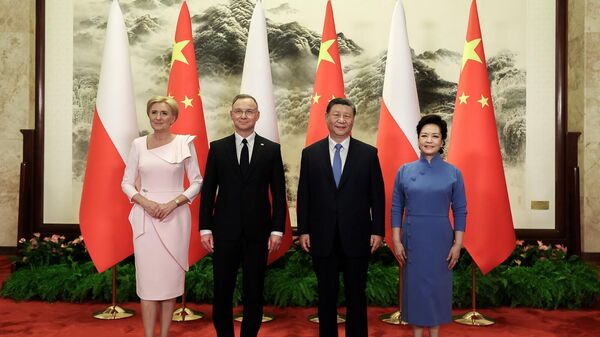 習近平在北京同波蘭總統杜達舉行會談 - 俄羅斯衛星通訊社