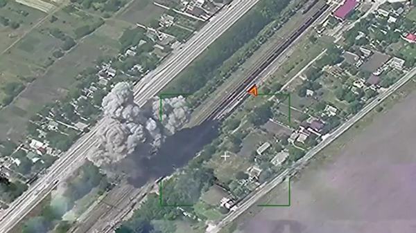 俄国防部：“伊斯坎德尔- M”导弹摧毁乌克兰的军用列车 - 俄罗斯卫星通讯社
