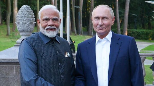 印度總理感謝普京在正式訪俄第一日的熱情接待 - 俄羅斯衛星通訊社