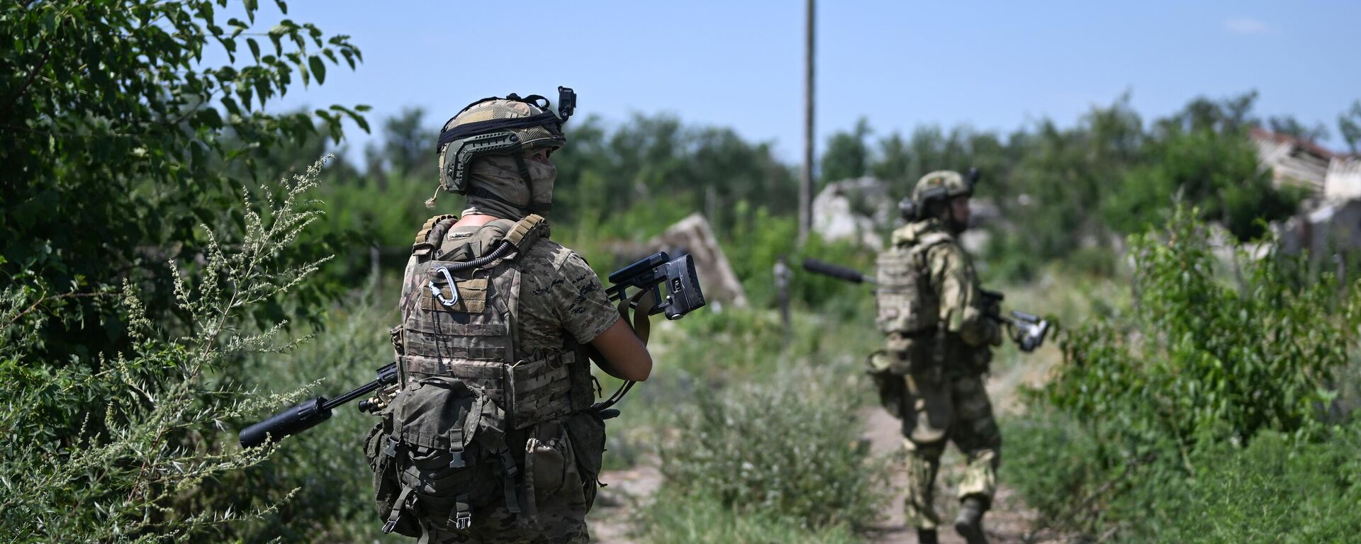 俄國防部：俄邊防部隊和軍人在庫爾斯克州邊境附近擊退烏軍襲擊 - 俄羅斯衛星通訊社, 1920, 06.08.2024