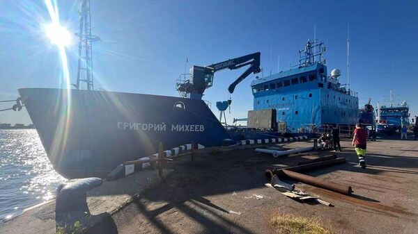 “格里戈里·米赫耶夫”号科考船 - 俄罗斯卫星通讯社