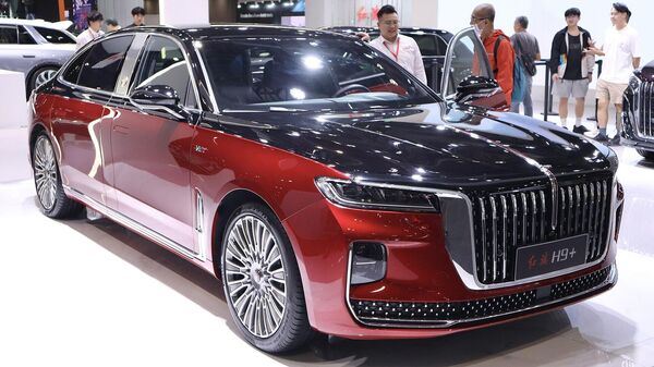 中国品牌红旗计划向俄罗斯市场推出红旗H9+轿车