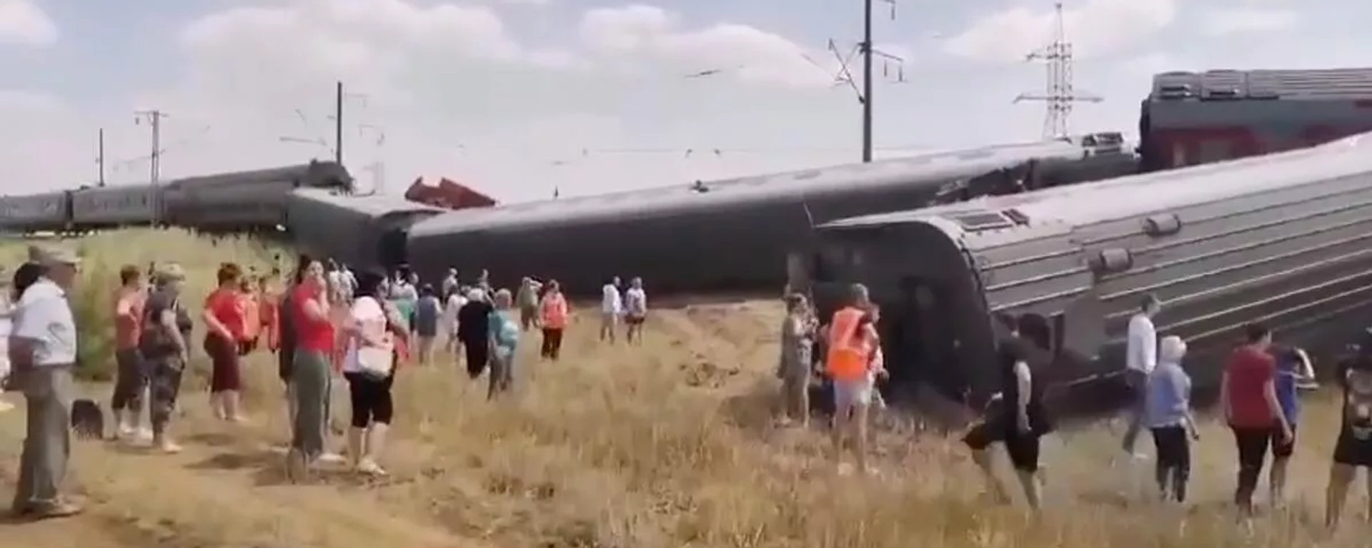 俄鐵：伏爾加格勒州發生一起旅客列車與貨車相撞事故 - 俄羅斯衛星通訊社, 1920, 29.07.2024