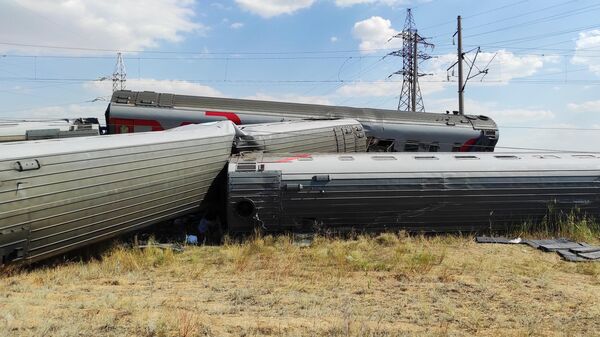 俄联邦铁路运输署：伏尔加格勒州列车脱轨事故造成55人住院