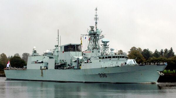 加拿大军方：一艘加拿大护卫舰过航台湾海峡
