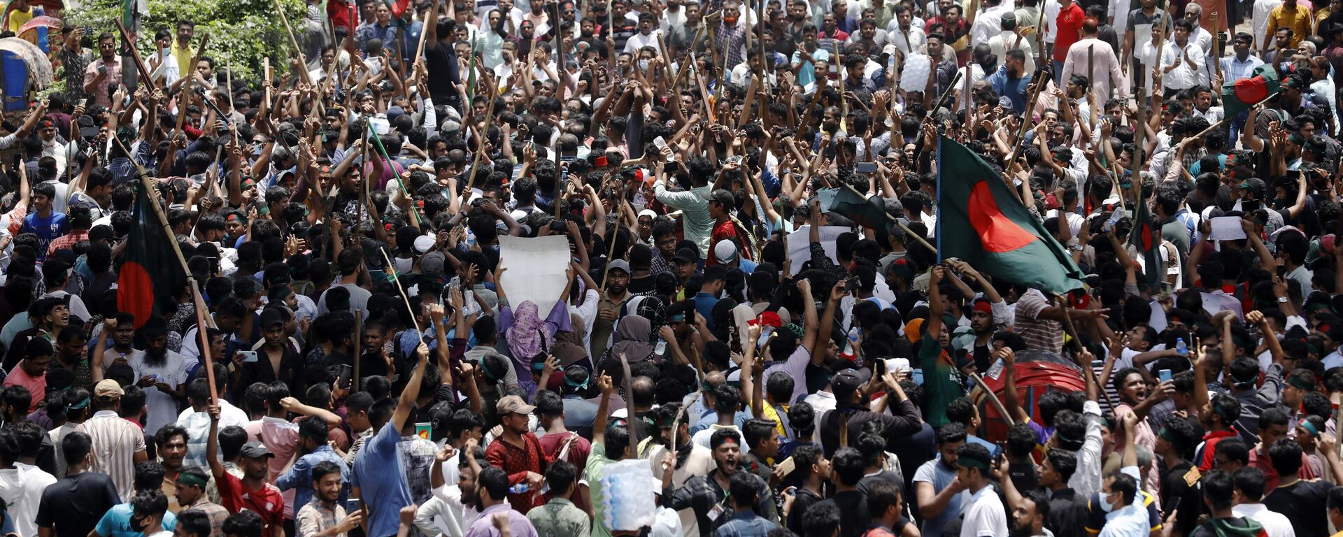 2024年7月孟加拉国爆发了反政府的抗议活动 - 俄罗斯卫星通讯社, 1920, 16.01.2026