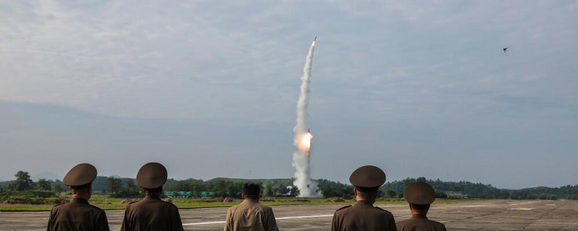 испытательный запуск Хвасонпхо-11да-4,5 и стратегической крылатой ракеты КНДР - 俄罗斯卫星通讯社, 1920, 07.02.2025