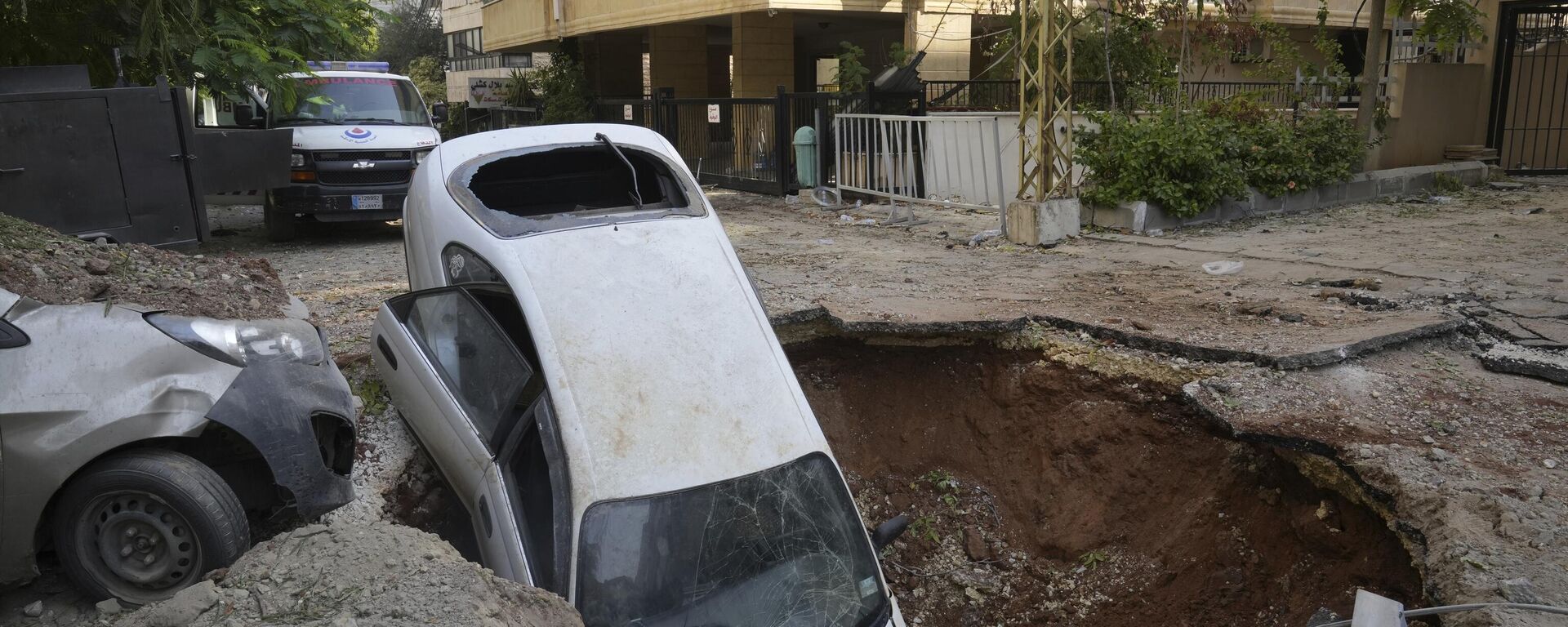 以军无人机袭击黎巴嫩公路上一汽车致一人死亡 - 世界报道, 1920, 16.04.2026