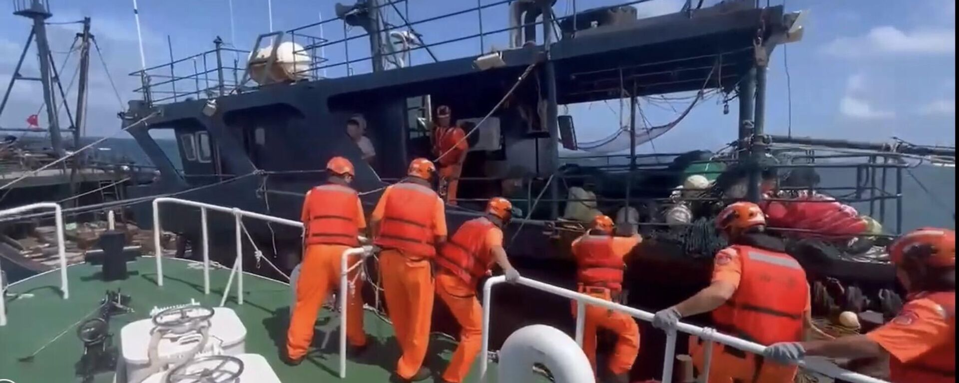 台“海巡署”称扣留一艘“越界”捕鱼的大陆渔船 - 俄罗斯卫星通讯社, 1920, 10.10.2024