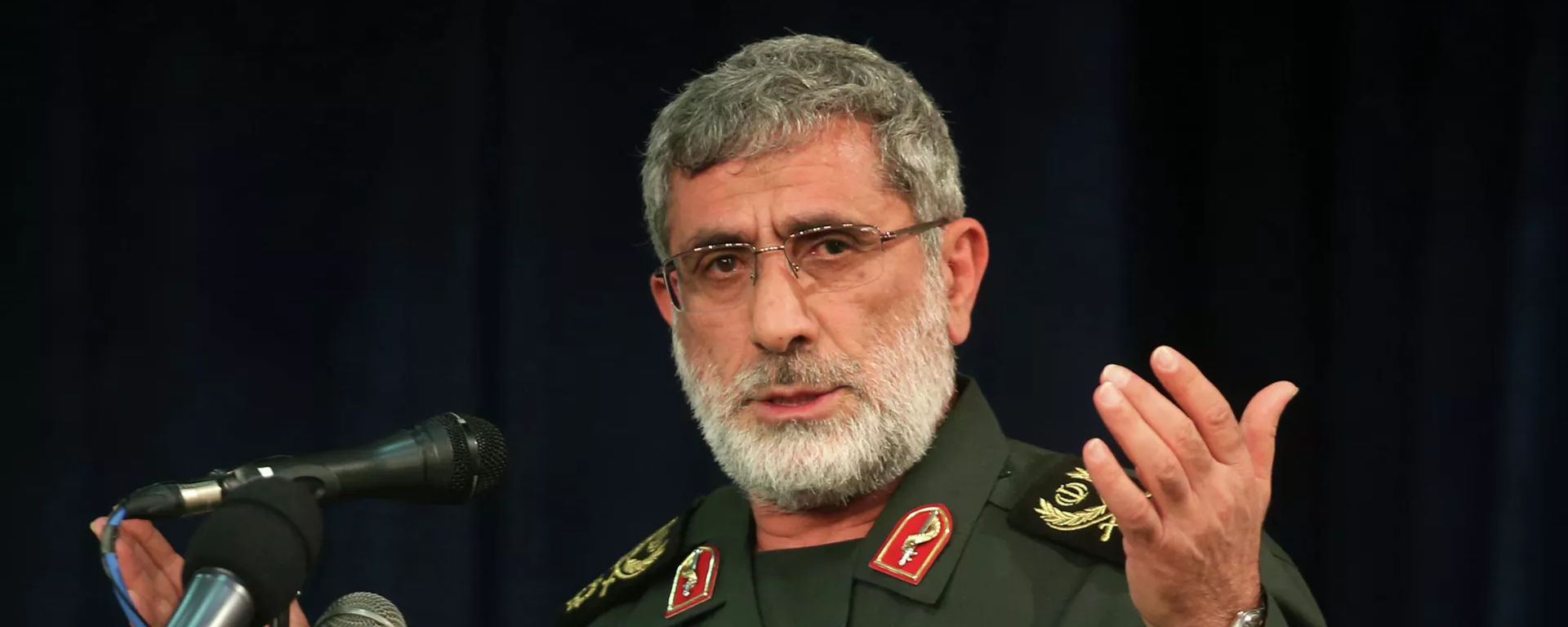 伊斯蘭革命衛隊“聖城旅”指揮官伊斯梅爾•卡尼 - 俄羅斯衛星通訊社, 1920, 15.10.2024