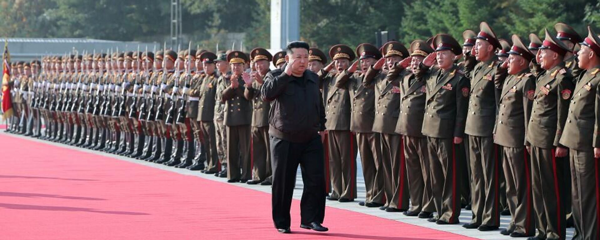 金正恩視察朝鮮人民軍第二軍指揮部 - 俄羅斯衛星通訊社, 1920, 18.10.2024