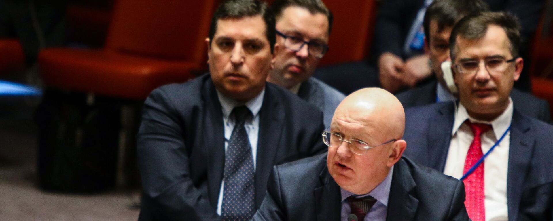 俄罗斯常驻联合国代表瓦西里•涅边贾 - 俄罗斯卫星通讯社, 1920, 31.10.2024