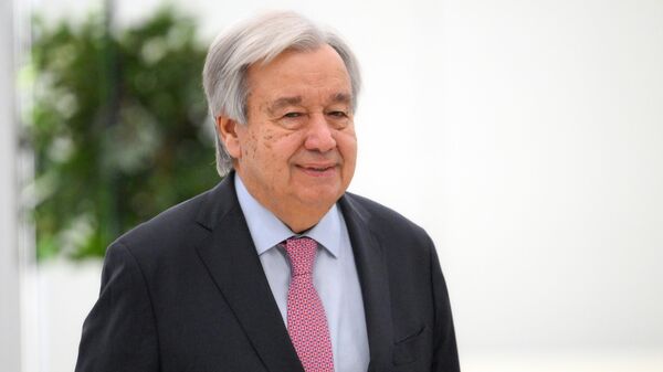 古特雷斯办公室：联合国秘书长对哈马斯愿释放人质表示欢迎 - 俄罗斯卫星通讯社