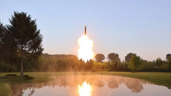 Запуск ракеты КНДР. Архивное фото
 - 俄罗斯卫星通讯社