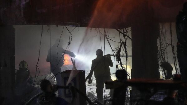 贝鲁特郊区发生强烈爆炸 - 俄罗斯卫星通讯社