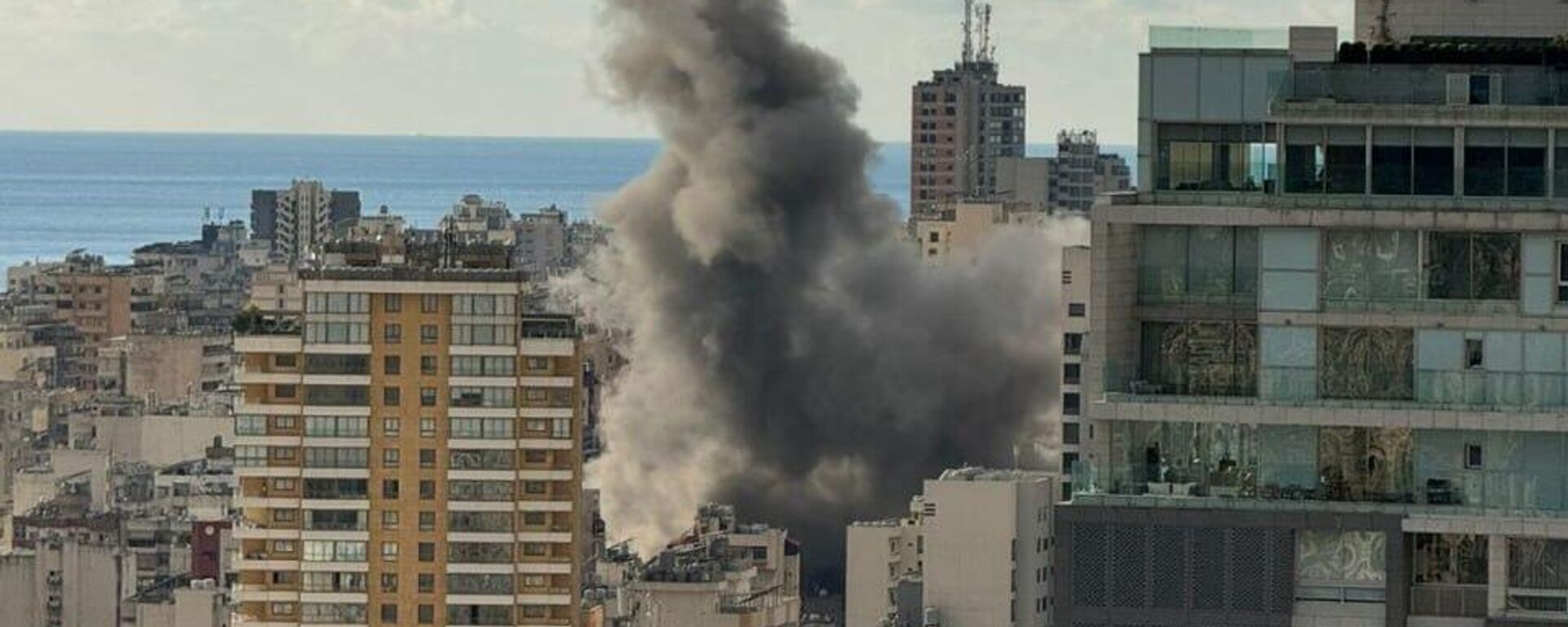 以色列空袭贝鲁特市中心造成的死亡人数升至10人 - 俄罗斯卫星通讯社, 1920, 19.03.2025
