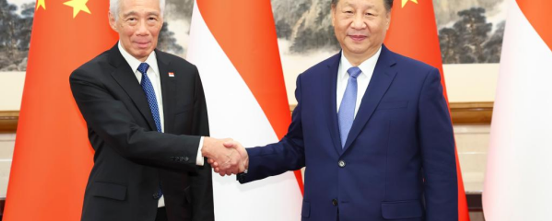 習近平會見新加坡國務資政李顯龍 - 俄羅斯衛星通訊社, 1920, 27.11.2024