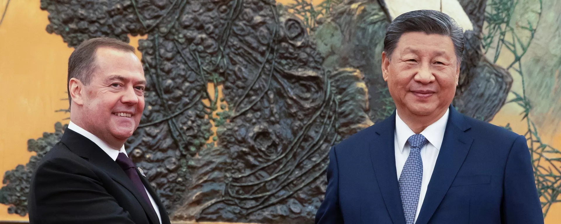 梅德韋傑夫：俄中關係處於高水平是兩國元首共同努力的結果 - 俄羅斯衛星通訊社, 1920, 12.12.2024