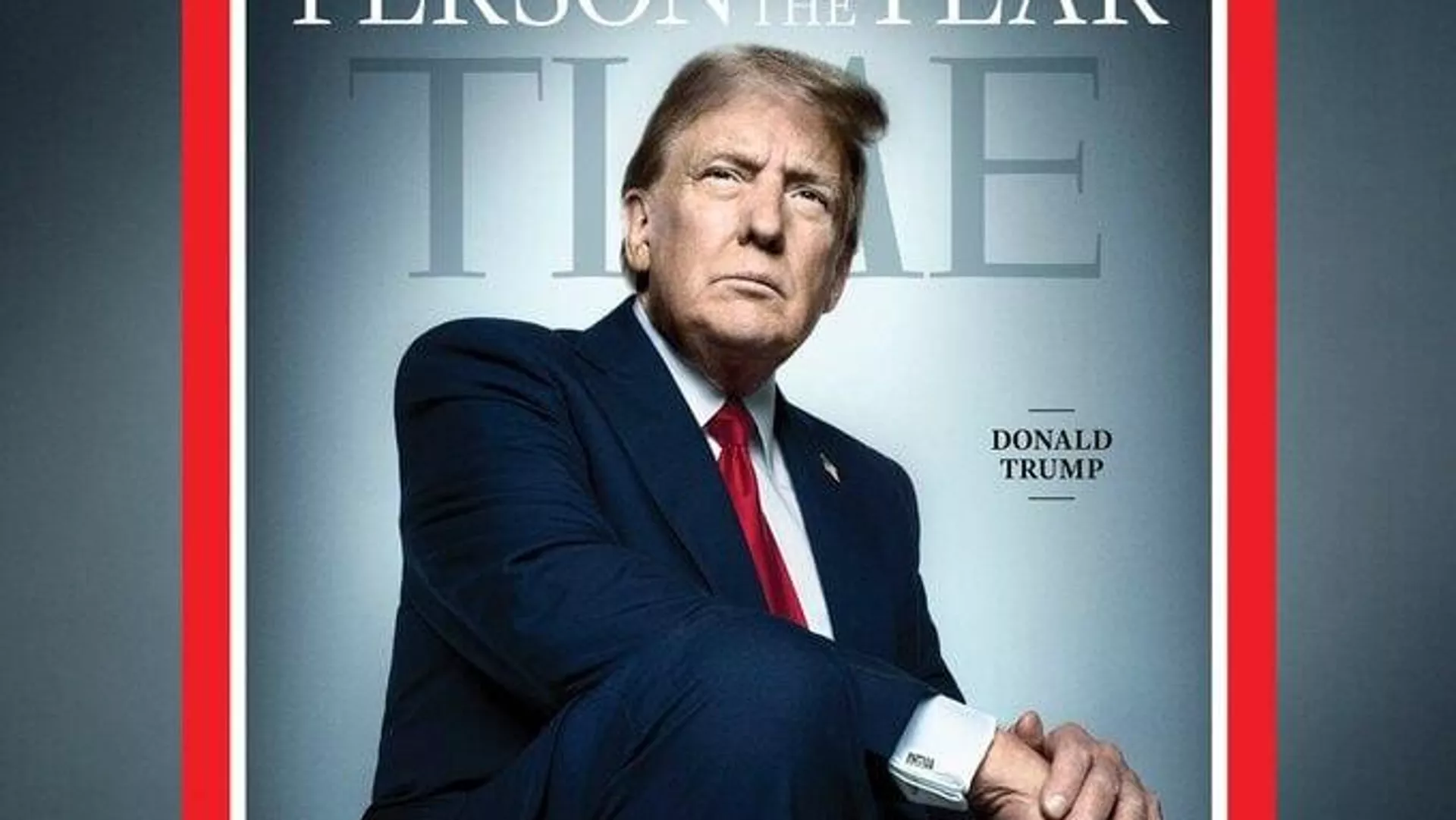 美國下屆總統特朗普被評為《時代》雜誌年度人物