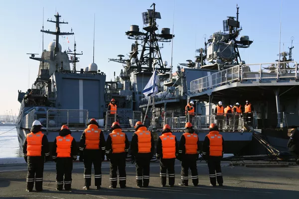 俄太平洋艦隊艦艇編隊從亞太地區返回符拉迪沃斯托克 俄太平洋艦隊艦艇編隊從亞太地區返回符拉迪沃斯托克 - 俄羅斯衛星通訊社