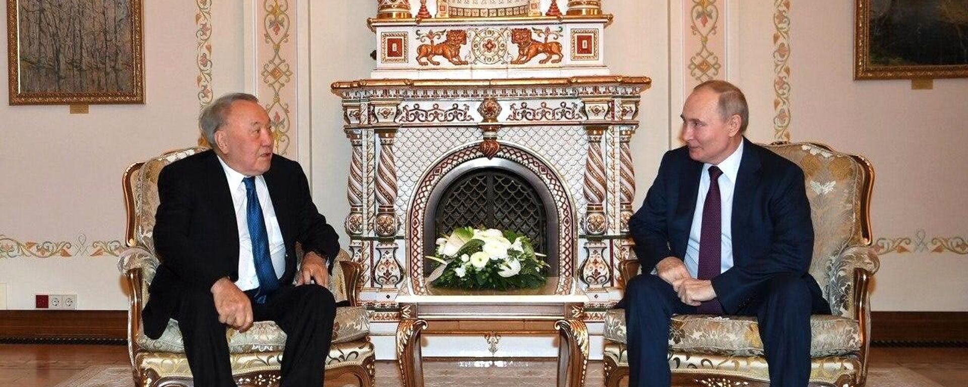 克宮：普京與哈薩克斯坦首任總統納扎爾巴耶夫舉行會談 - 俄羅斯衛星通訊社, 1920, 14.12.2024