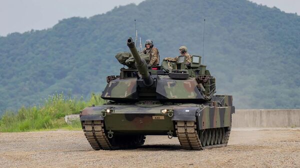 台媒：台湾地区组建首支美制M1A2T艾布拉姆斯坦克营 - 俄罗斯卫星通讯社