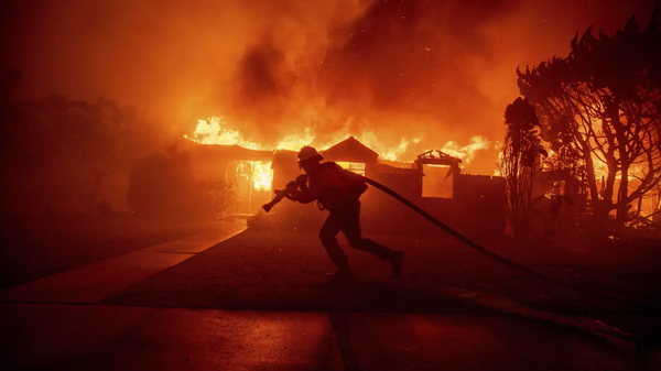 Los Angeles fires - 俄罗斯卫星通讯社