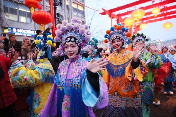 “莫斯科中国新年”庆祝活动 - 俄罗斯卫星通讯社