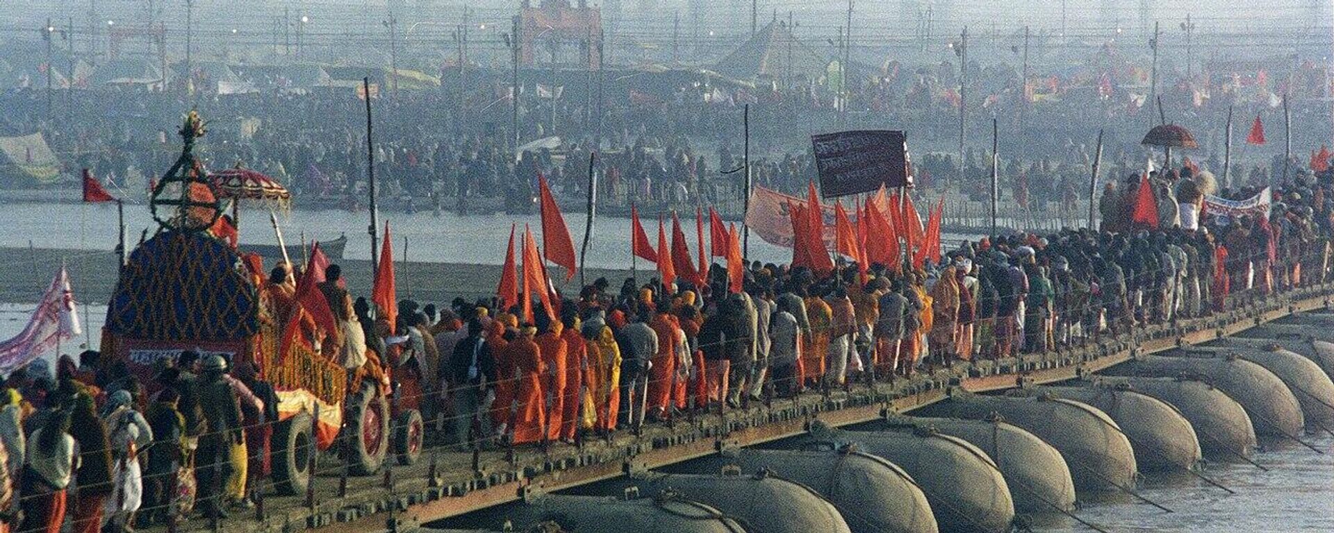 印度大壶节 （资料图片） - 俄罗斯卫星通讯社, 1920, 30.01.2025