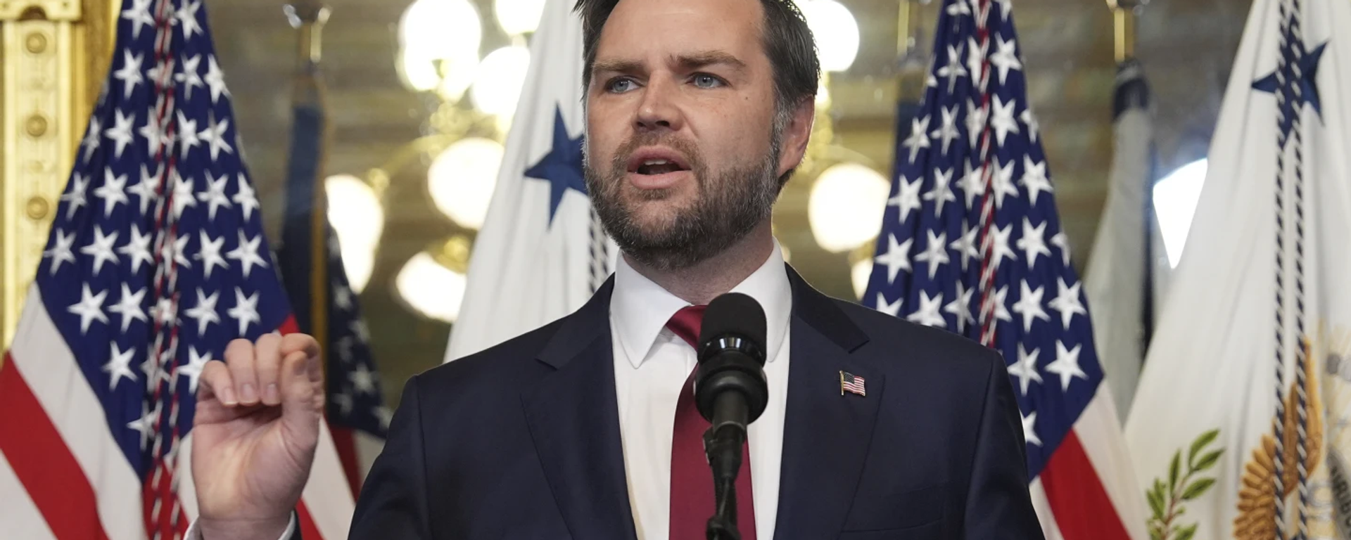 美国副总统：美国认为以色列和哈马斯之间可能会继续发生“小规模冲突” - 俄罗斯卫星通讯社, 1920, 29.10.2025