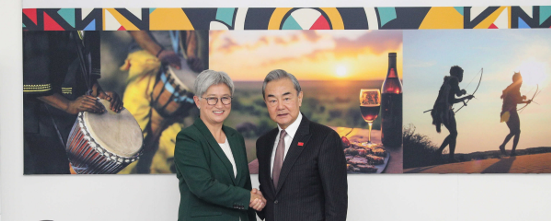 王毅会见澳大利亚外长黄英贤 - 俄罗斯卫星通讯社, 1920, 23.02.2025