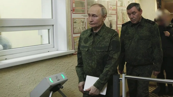 Президент РФ Владимир Путин  - 俄羅斯衛星通訊社