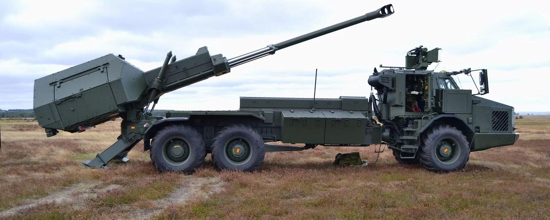 Шведская самоходная артиллерийская установка Archer. Архивное фото Шведская самоходная артиллерийская установка Archer. Архивное фото - 俄罗斯卫星通讯社, 1920, 04.07.2025