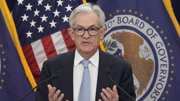 美联储主席杰罗姆•鲍威尔 - 俄罗斯卫星通讯社