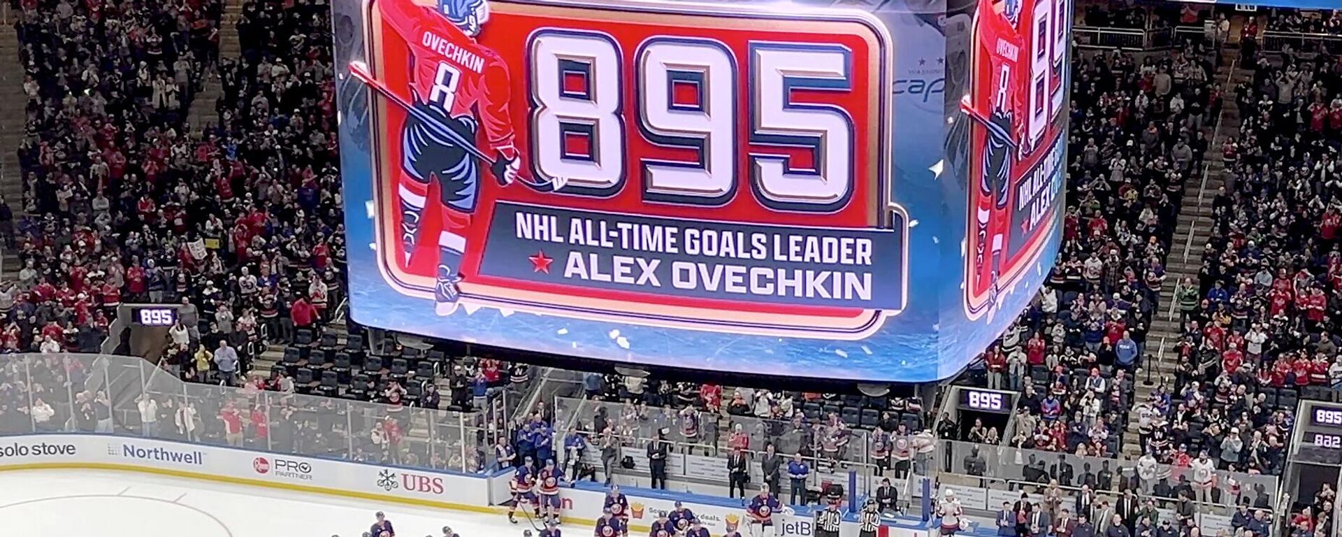 奥韦奇金刷新NHL进球纪录  - 俄罗斯卫星通讯社, 1920, 07.04.2025