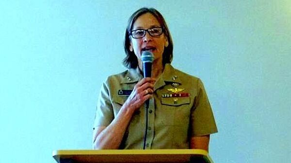 美國駐布魯塞爾北約軍事委員會代表、海軍中將肖莎娜•查特菲爾德 - 俄羅斯衛星通訊社