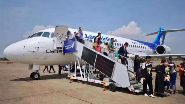 中國國產飛機C909譜寫藍天傳奇 - 俄羅斯衛星通訊社